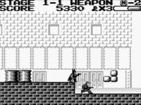 une photo d'Ã©cran de Batman sur Nintendo Game Boy